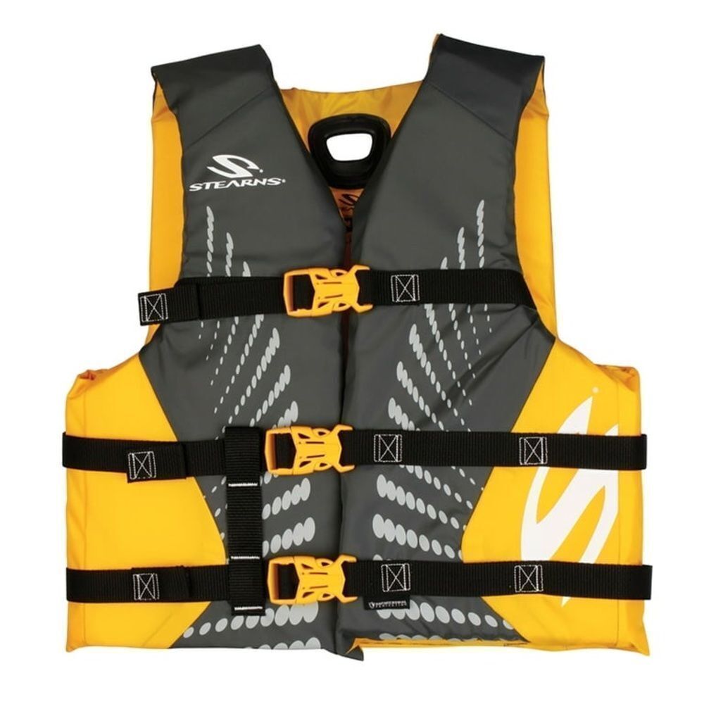 Sterns Youth Kids Unisex Swim Vest - Yellow and Gray One Size
